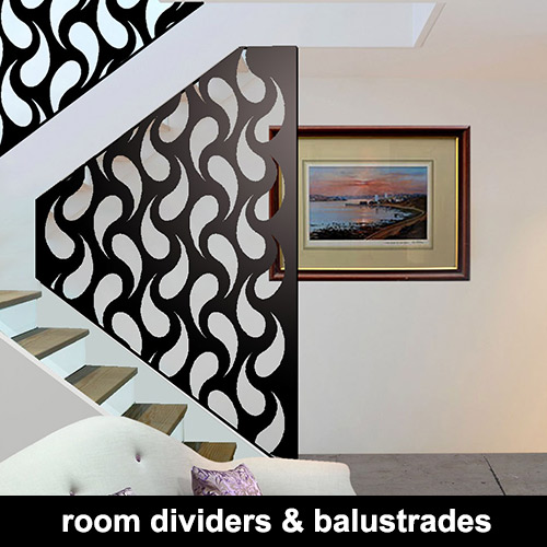 laser cut screens room dividers and balustrades