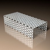 Geometric contemporary coffee tables from Lace Furniture