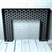 Modern Black console table from Lace Furniture